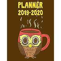 Planner 2019 - 2020: Daily Planner August 2019 till December 2020