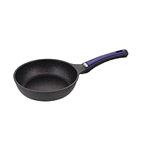 Bestco ND-5091 Volante Neo Purple Diamond Coat Frying Pan 7.9 inches (20 cm) IH Compatible with Gas Fire
