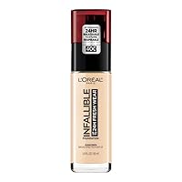 Makeup Infallible Up to 24 Hour Fresh Wear Lightweight Foundation, Pearl, 1 Fl Oz.