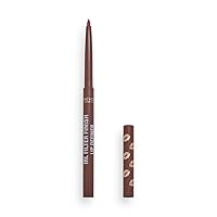 Makeup Revolution IRL Filter Finish Lip Liner Definer Espresso Nude Waterproof Long Lasting Set with Matching Lipsticks or Lip Gloss