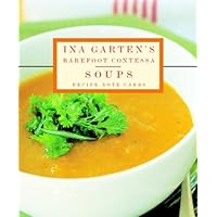 Ina Garten's Barefoot Contessa Soup Recipes Signature Vertical Note Cards (Potter Style)