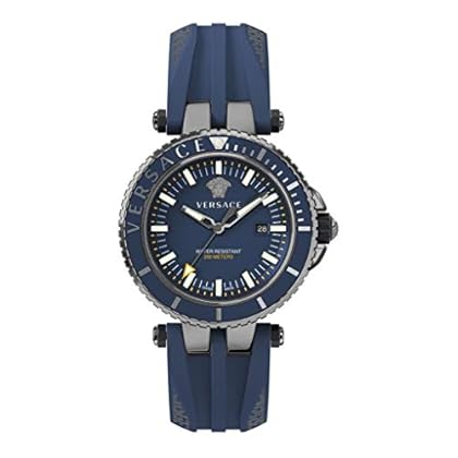 Versace Men's V-Race Diving Watch VEAK00218, blue, V-Race Diver