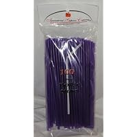 500 Drinking Straws - Flex/Flexible Drinking Straws - Purple - Luau - Wedding - Party - Anniversary Supplies