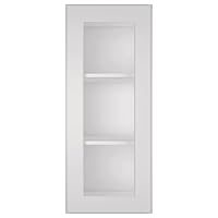 Wall Mounted Cabinet, Medicine Cabinet, Over-The-Toilet Storage with Soft Close Door & Adjustable Shelf for Bathrooms, Kitchens(Glass Not Included).