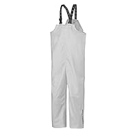 Helly-Hansen Workwear Waterproof Processing Bib Pants for Men Made from PVC-Coated Polyester with Adjustable Suspenders