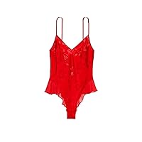 Victoria's Secret VS Archives Burnout Satin Teddy, Women's Lingerie (XS-XL)