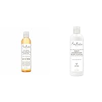 SheaMoisture Virgin Coconut Oil Dry Skin Body Oil and Lotion Bundle, 8 oz and 13 oz