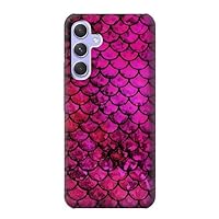 R3051 Pink Mermaid Fish Scale Case Cover for Samsung Galaxy A54 5G
