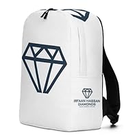 Minimalist Backpack - Diamond Logo (Blue)