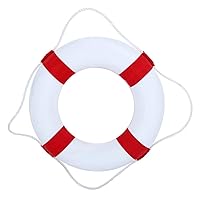 Swim Ring for 3-10 Year Old Kids 20.47 Inch Baby Swimming Ring Waterproof Lightweight Rubber Ring for Swimming with Nylon Rope Swim Rings