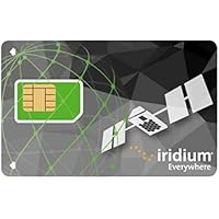 Iridium Satellite Prepaid SIM Card for Iridium Extreme 9575,Iridium 9555,Iridium 9505A,Iridium GO! - Online Activation & Top-ups/Refills – No Activation fee – No Monthly Fee