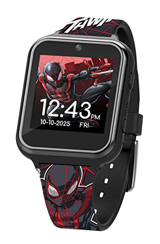Mua Accutime Kids Marvel Spider-Man Red Educational Touchscreen Smart Watch  Toy for Boys, Girls, Toddlers - Selfie Cam, Learning Games, Alarm,  Calculator, Pedometer, and More (Model: SPD4588AZ) trên Amazon Mỹ chính hãng