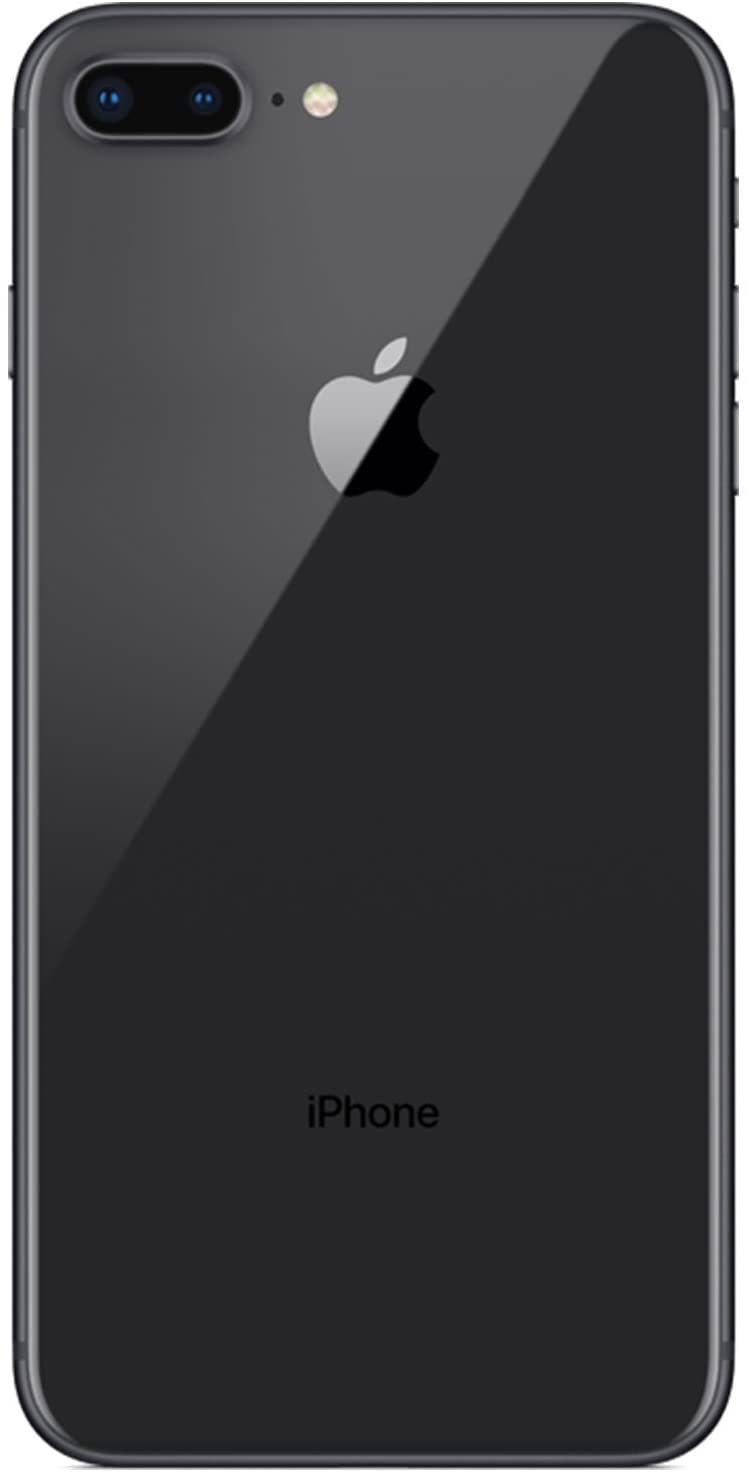 Apple iPhone 8 Plus, 64GB, Space Gray - Unlocked (Renewed)