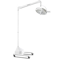 Global 108W High-Power LED Shadowless Lamp Surgical Operatory Exam Light Operating Auxiliary Lamp Light Portable Floor-Standing Type 36pcs 3W LED Bulbs KD-2036L-3