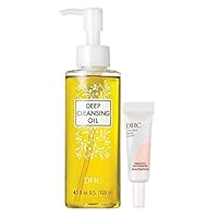 Must Haves, Deep Cleansing Oil Medium, Velvet Skin Coat Mini, Facial Cleansing Oil, Makeup Primer, Fragrance and Colorant Free, Ideal for All Skin Types, 4.1 oz. and 0.18 oz.