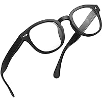 grinderPUNCH Classic Reading Glasses for Women and Men Stylish Lightweight Readers Round Readers for Women and Men