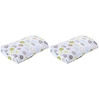 Summer Ultra Plush Changing Pad Cover, Blue Swirl (Pack of 2)