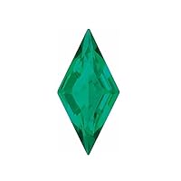 Lab Created Emerald Lozenge Shape Step Cut AAA Quality from 4x2MM - 16x8MM