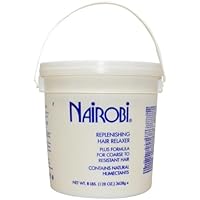 Nairobi Replenishing Hair Relaxer Plus Formula for Coarse To Resistant Hair Unisex, 128 Ounce
