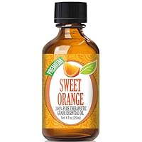 Healing Solutions Sweet Orange Essential Oil - 100% Pure Therapeutic Grade - 120ml