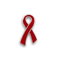 HIV/AIDS Red Ribbon Awareness Pin