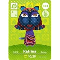 Katrina - Nintendo Animal Crossing Happy Home Designer Amiibo Card - 303