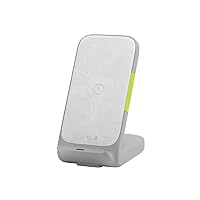 InstantStation Wireless Stand 33W PD USB-C and USB-A Compact Fast Charging Wireless Charger (White)