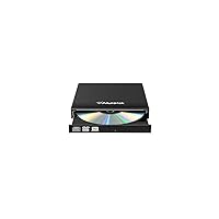 Aluratek AEOD100F External Slim 8X USB 2.0 Multi-Format DVD Writer with Nero Tray Load