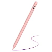 iPad Pencil Apple Pen for Apple with 10X Fast Charge & Palm Rejection, Active Pencil Compatible with iPad Pro 11/12.9, iPad 10/9/8/7/6, iPad Mini 5/6, iPad Air 3/4/5 (Includes USB Type-C to Pencil)