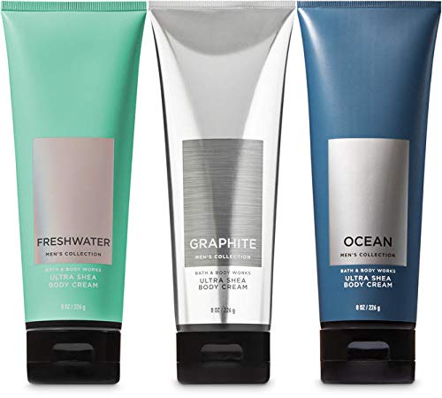 Bath and Body Works 3 Pack Set - Freshwater, Graphite and Ocean Body Lotion (set of 3))