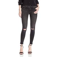 SIWY Women's Hannah Sunglasses at Night Signature Skinny Crop Jeans