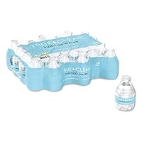 8OZ24CT 8 oz Bottle Purified Bottled Water - 24 Count