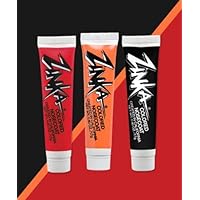 Zinka Team Face Paint and Sun Block - Miami - Red/Black/Orange