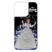 Inglem iPhone 13 Pro Glitter Case / Disney Character / Cinderella / Spark Joy