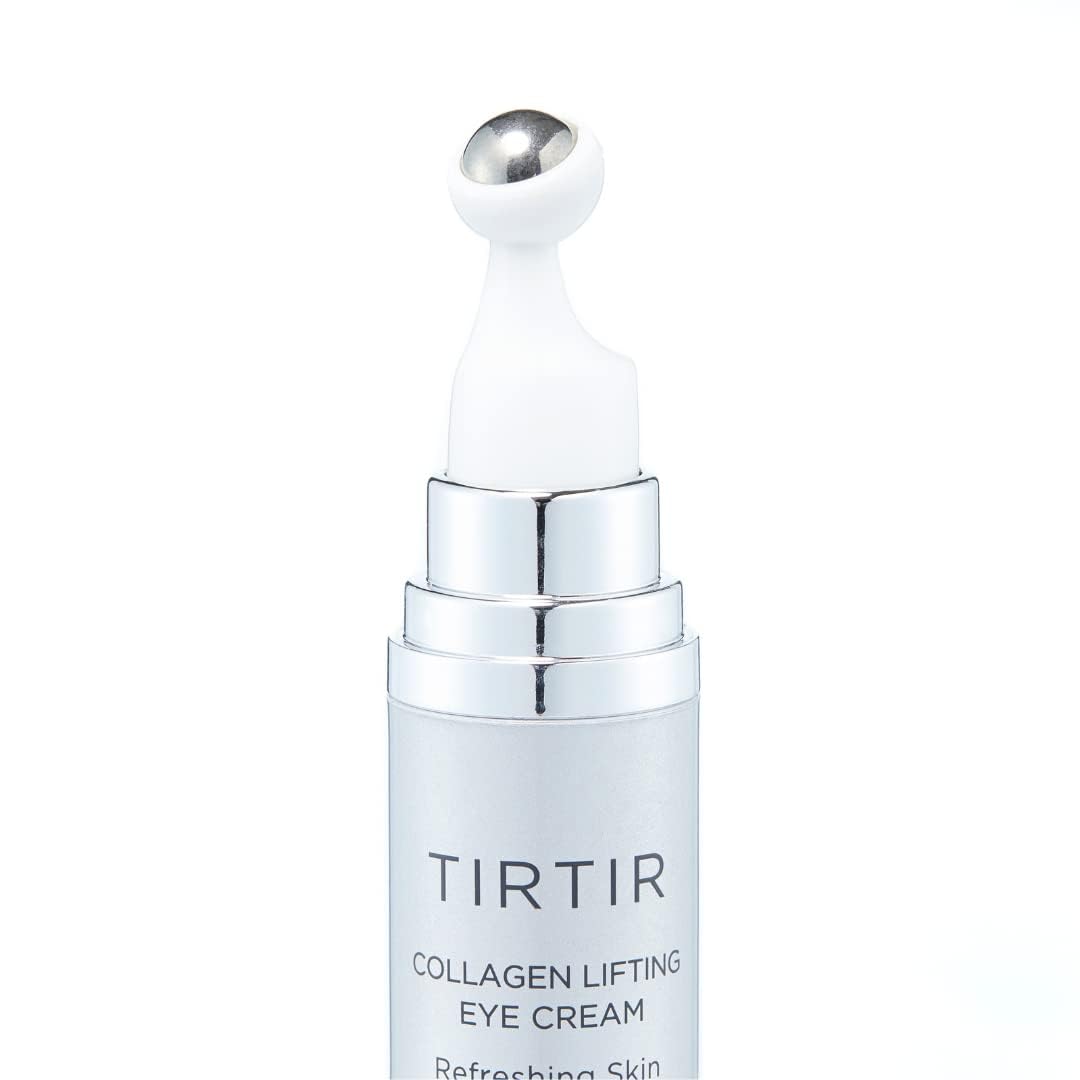 TIRTIR Collagen Lifting Eye Cream - Eye Roller, Wrinkle Spot Treatment, Revitalizing Moisturizer,Tightening Under Eye For Wrinkles,Fine Lines,Under Eye Bags,Eye Lift Treatment For Men & Women