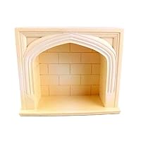 Houseworks, Ltd. Dollhouse Miniature Tudor Fireplace