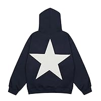 Aelfric Eden Star Graphic Hoodies Oversized Y2k Hooded Sweatshirt Fashion Hoodie Streetwear Unisex Pullover Tops