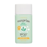 Sunprise Mild Airy Finish Sun Milk SPF50+ / PA++++ | Sebum-free, Non-Sticky, Long Lasting Protection, 100% Mineral Based Sunscreen | Kbeauty