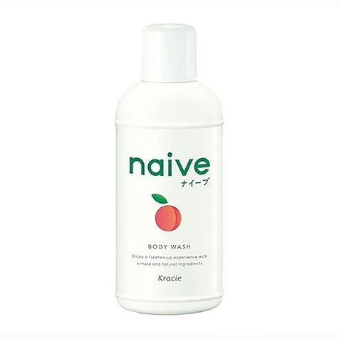 Kracie 4901417164605 Naive Body Soap, Peach Leaf Extract Blend, 2.8 fl oz (80 ml), Mini Size Bottle x 48 Piece Set