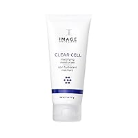 IMAGE Skincare, CLEAR CELL Mattifying Moisturizer, Facial Lotion Hydrates Oily Prone Skin, Removes Excess Shine, 1.7 oz