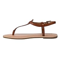 CUSHIONAIRE Women's Clea Flat Sandal with +Comfort