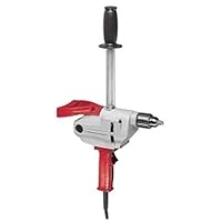 MILWAUKEE'S Electric Drill, 1/2 In, 450 rpm, 7.0A, Red (1660-6)