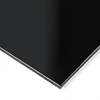 Falken Design Aluminium Composite Panel Black 12 in. x 36 in. x 1/4 in.