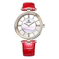 SNNOW Series Crystal Fashion Grace Charming Women Quartz Wrist Watches Waterproof ET-6602-RL18