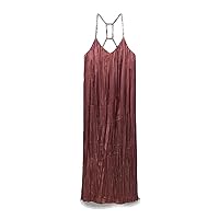 Sexy Pleated Backless Strapless Elegant Sleeveless Vneck Suspended Dresses Summer Party