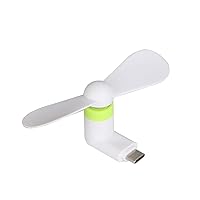 Mini Fan Type C Port Mini Fan Outdoor Cooling Fan for Devices Portable Mobile Phone Fan Summer Accessories