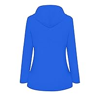 Women's Button Down Zipper Rain Jacket Lightweight Waterproof Windproof Raincoats Drawstring Hooded Windbreaker