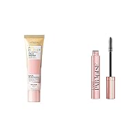 L'Oreal Paris Age Perfect Face Primer and Voluminous Mascara for Volume, Length, Full Lashes, No Flaking, Clumping, or Smudging, 1 Count