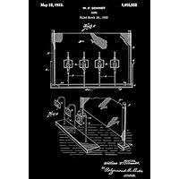 1923 - Game - W. F. Schmidt - Wyandotte Toys - All Metal Products - Patent Art Magnet