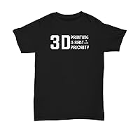 3D Printing Shirt Men Cute Short Sleeve T Shirt Gift Tshirt Best Hobby for Printers Women Lovers Plus Size Unisex Tee